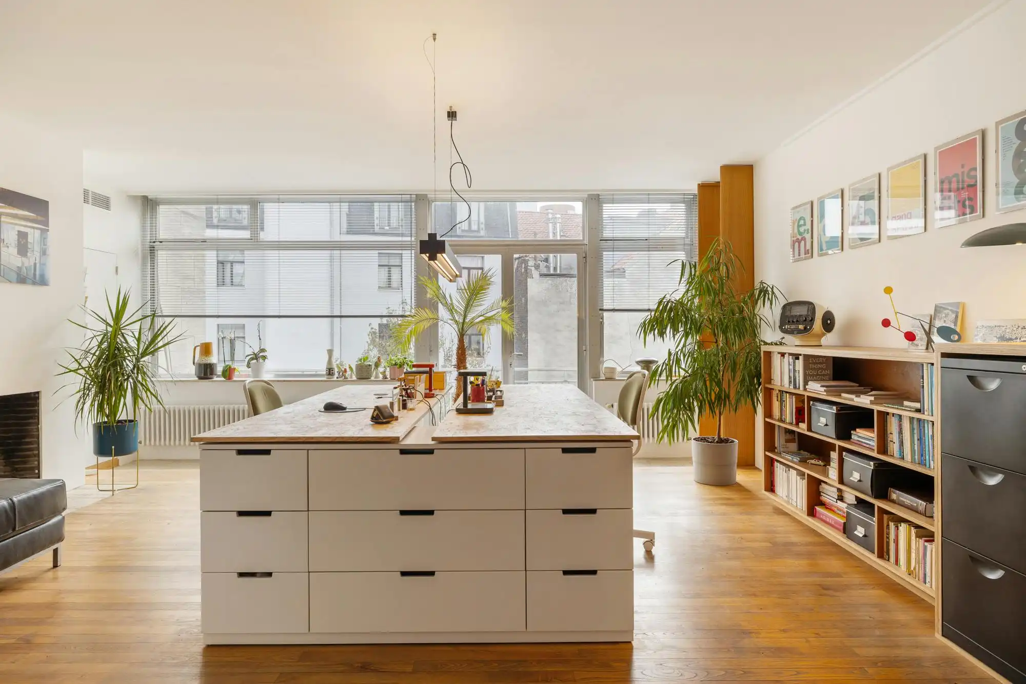 Penthouse te Brussel nabij de Brouckèreplein en Begijnhof foto 3