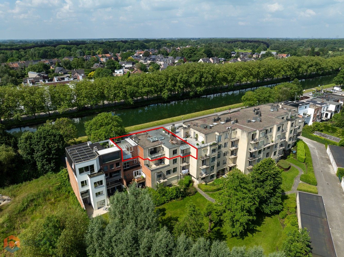 Prachtige penthouse op een toplocatie te Mechelen! foto 2