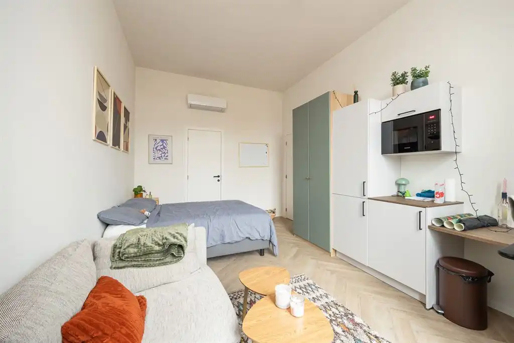 High-end studentenkamer in centrum Leuven foto 4