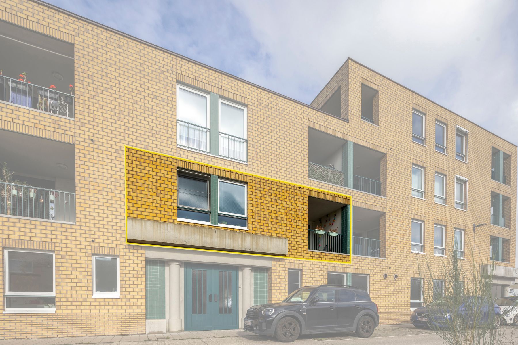 Modern energiezuinig appartement met 2 slaapkamers en terras foto 2