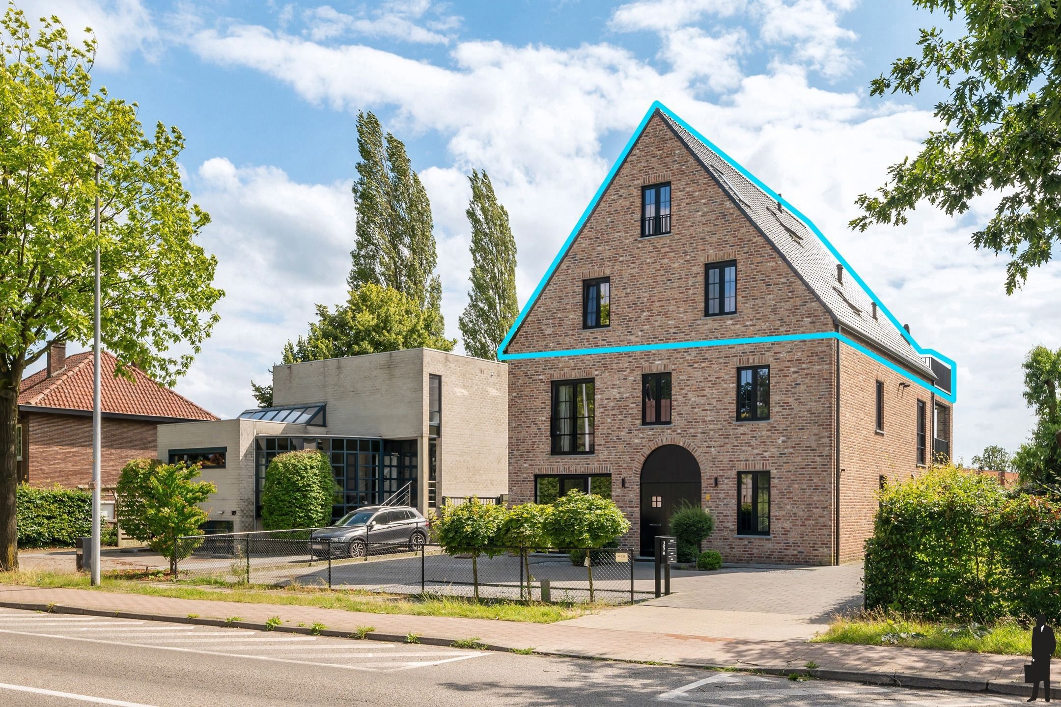 Dakappartement van ca. 157m² met 3 slpks en zuidwest terras foto {{pictureIndex}}