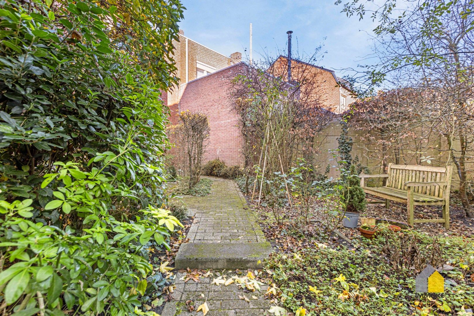 Gelijkvloers appartement (89 m²) met 2 slaapkamers, stadstuintje en kelderberging. foto 21