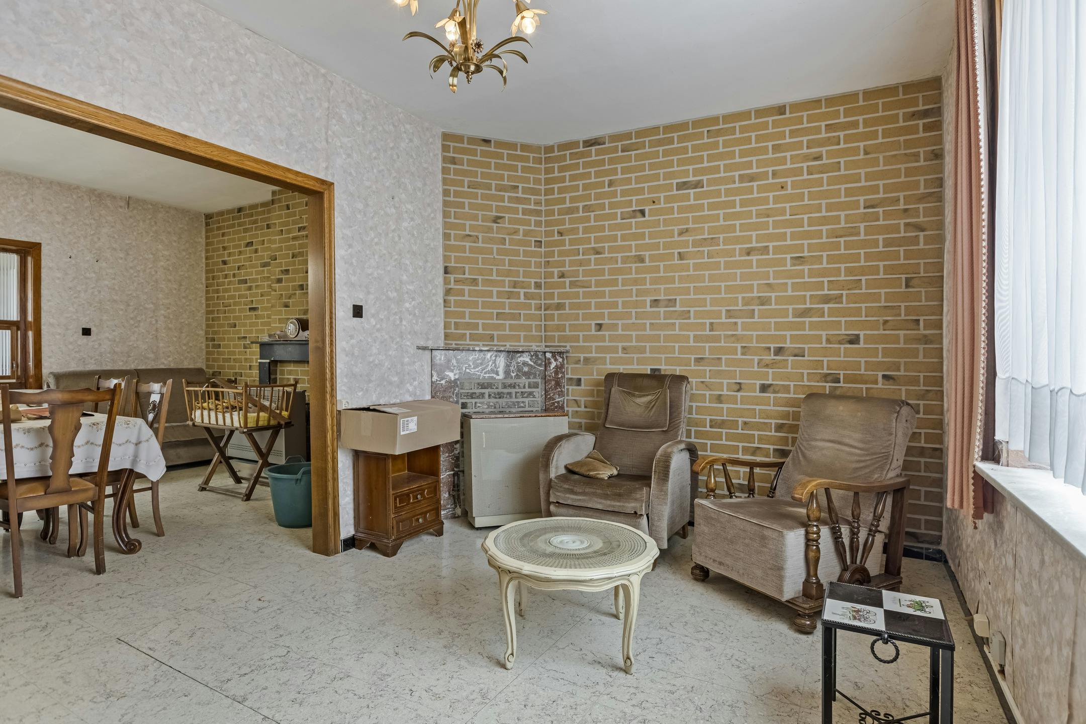 Halfopen woning op 858m² te koop te Houtem (Veurne). foto 14