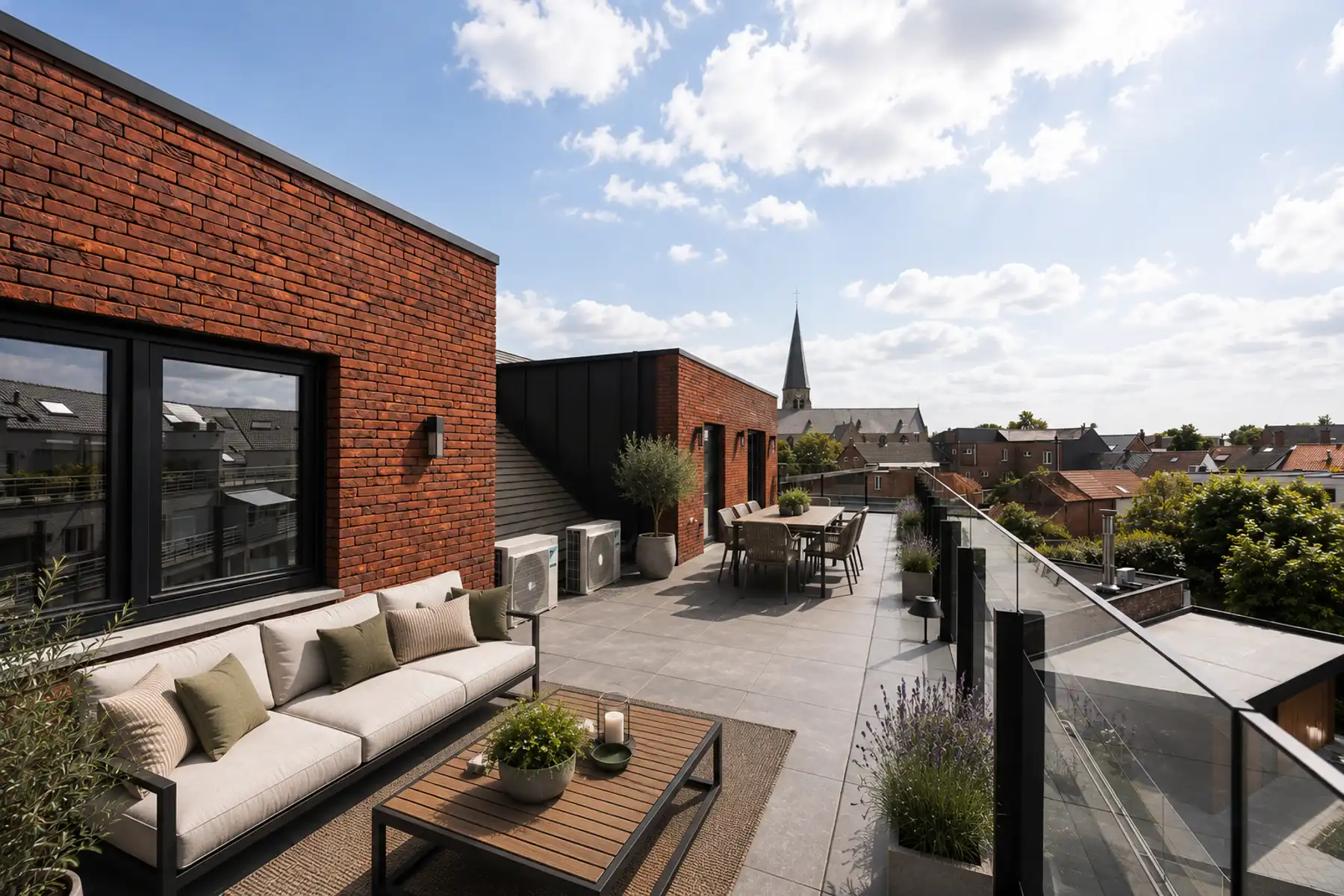 Exclusief en energiezuinig penthouse met een ruim dakterras foto 5