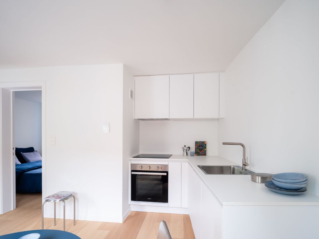 Kwaliteitsvolle gerenoveerde 1 slaapkamer appartementen nabij het Groenevalleipark en de Coupure. foto 4