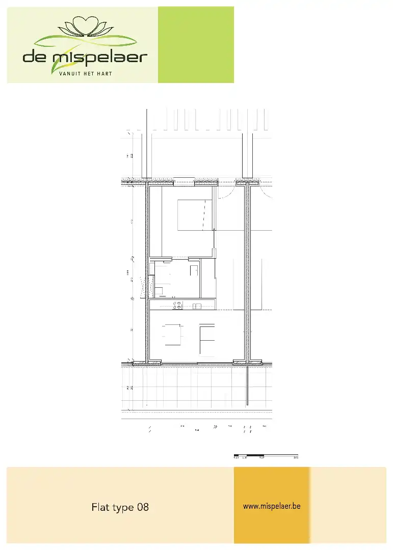Nieuwbouwappartement van 65,02m² met één slaapkamer foto 10
