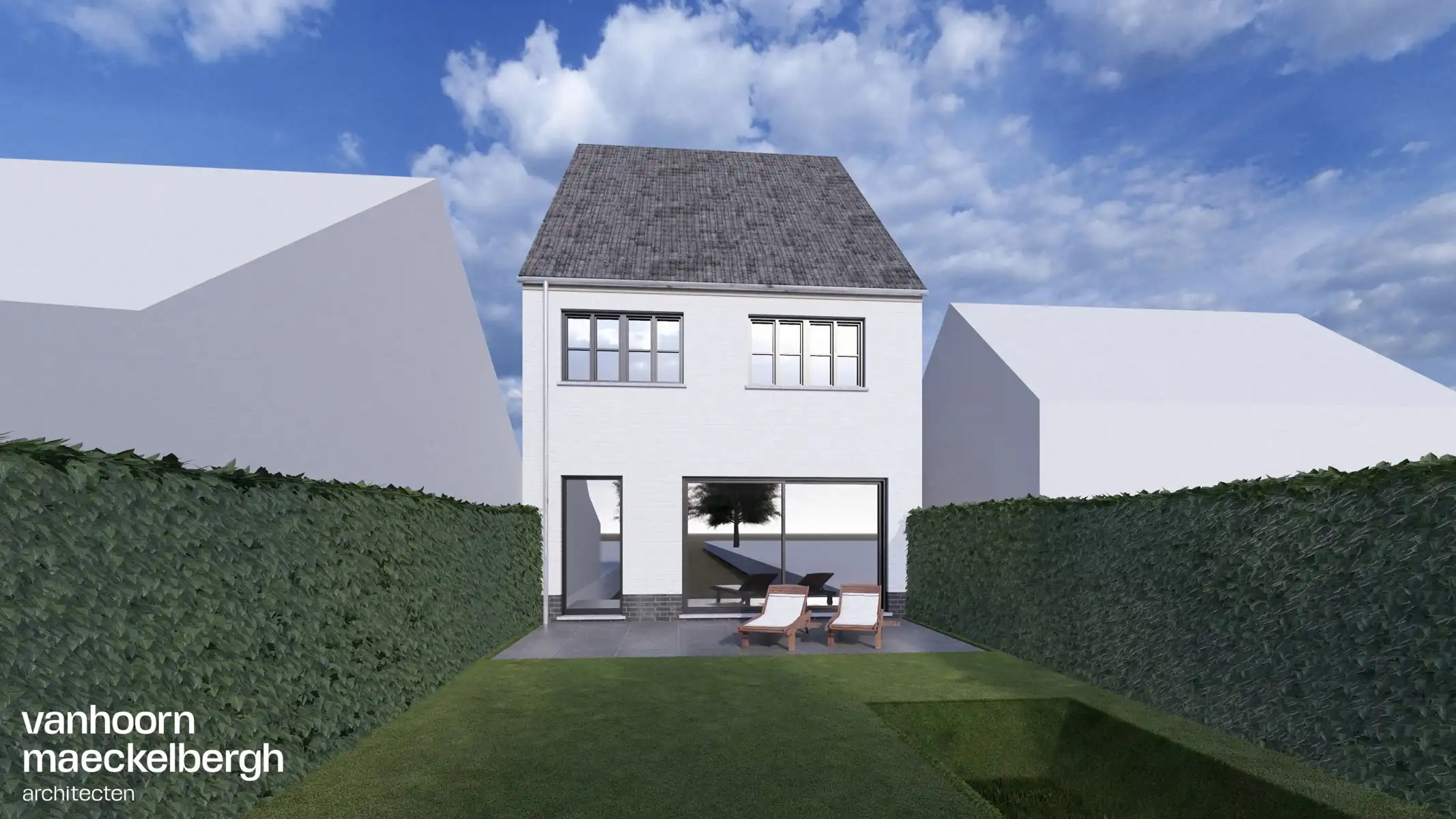 Charmante nieuwbouwwoning met ruime tuin te Gistel. foto 2