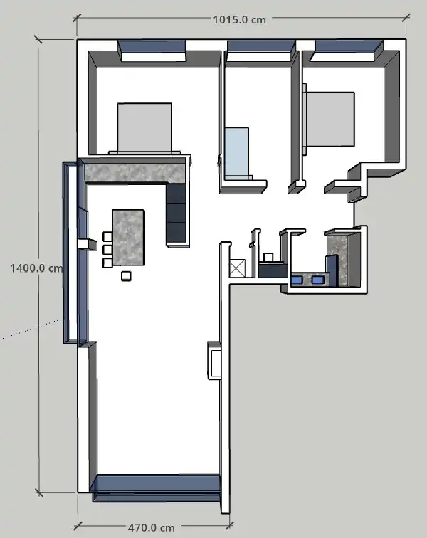 Vernieuwd hoekappartement foto 13