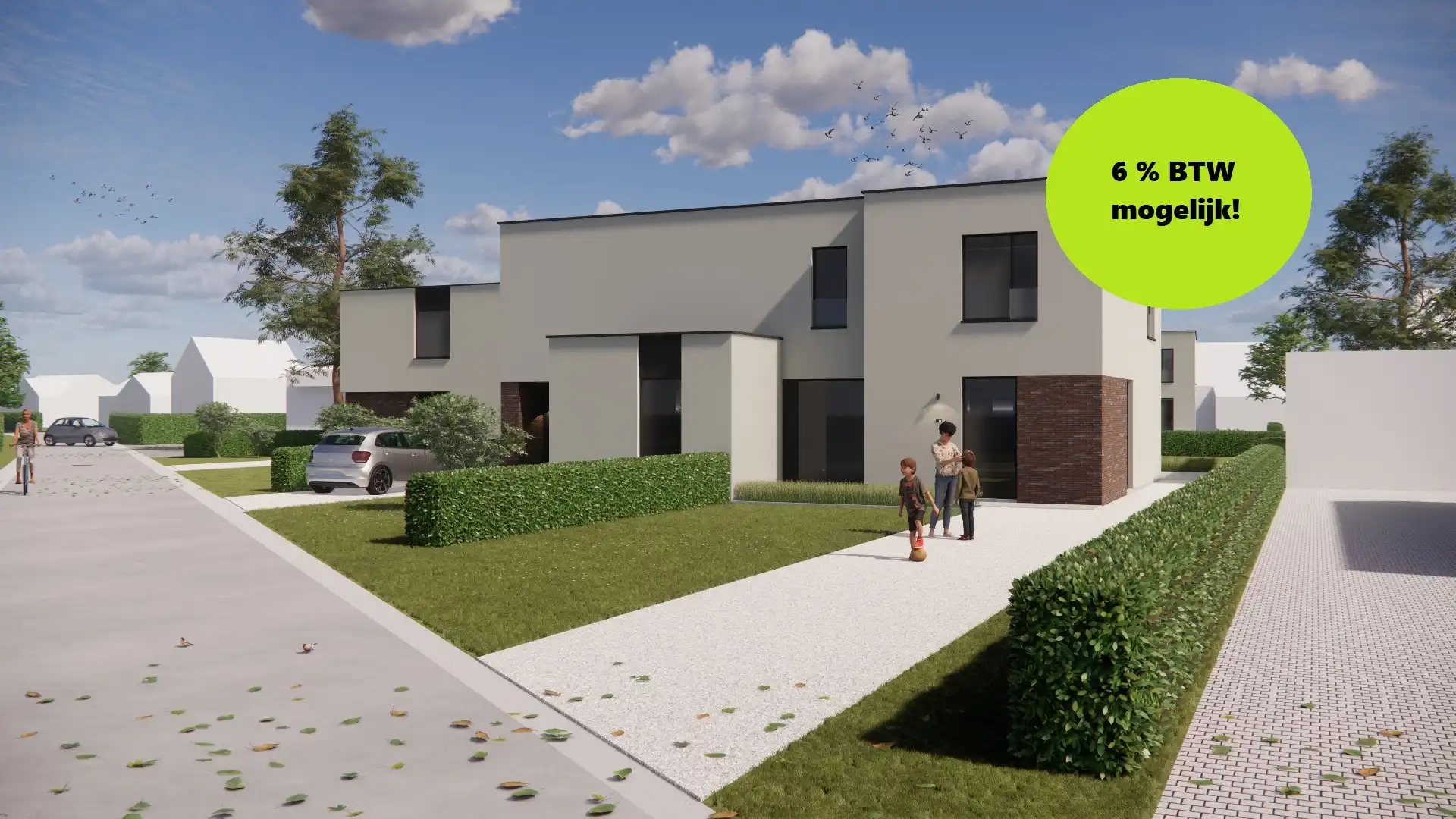 Moderne energiezuinige woning te Machelen-aan-de-Leie foto 6