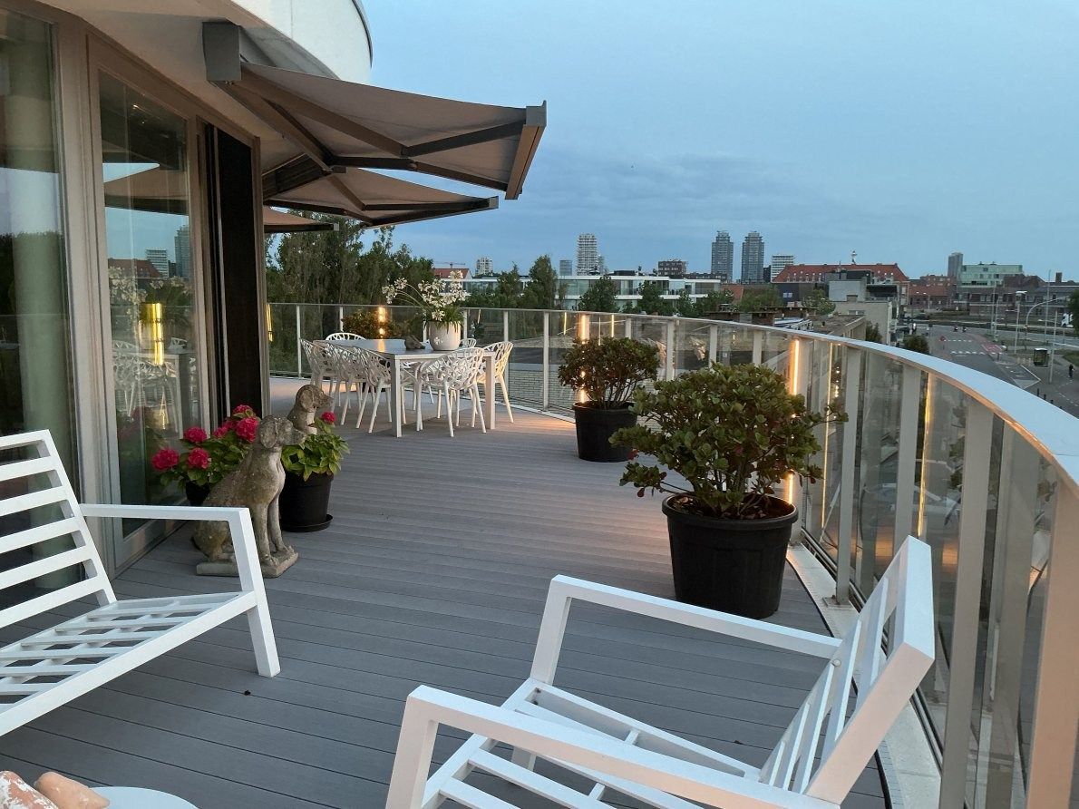 Penthouse met royaal terras en uniek zicht op de duinen foto 33