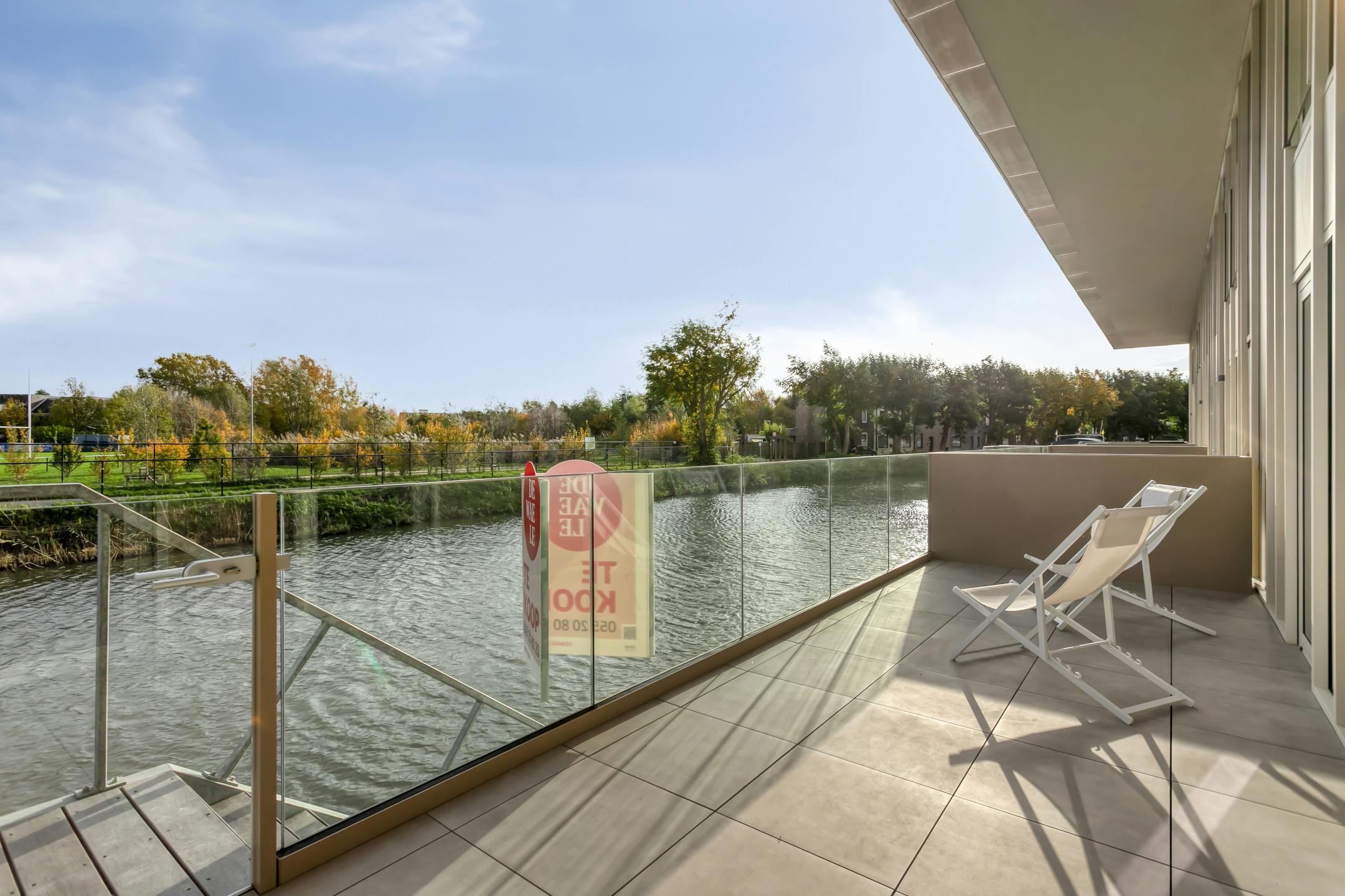 Ruim, duplex appartement, met zicht op de Schelde te koop !  foto 4