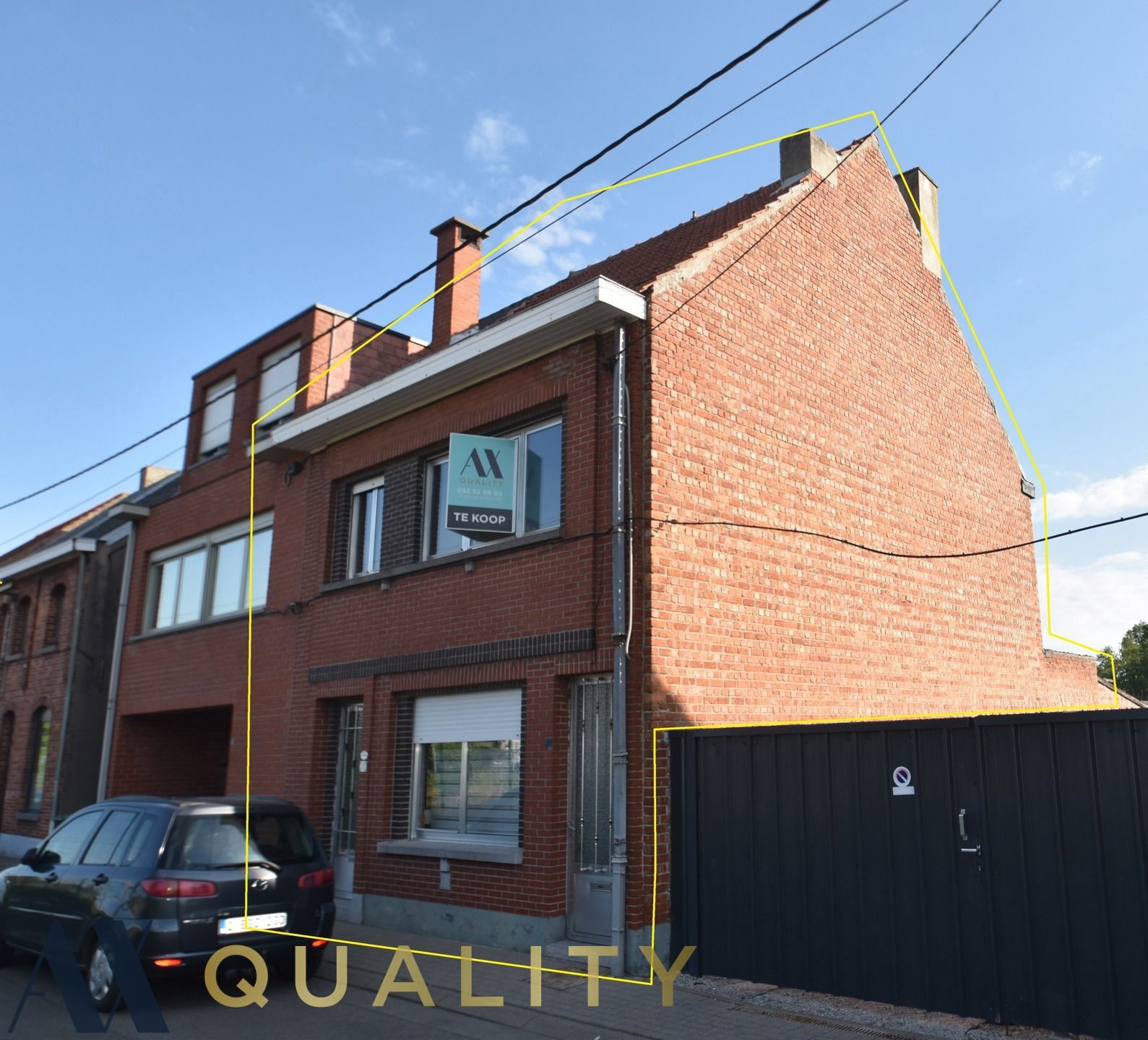 te renoveren Half-open woning met koer op 01 are 77 ca foto 22