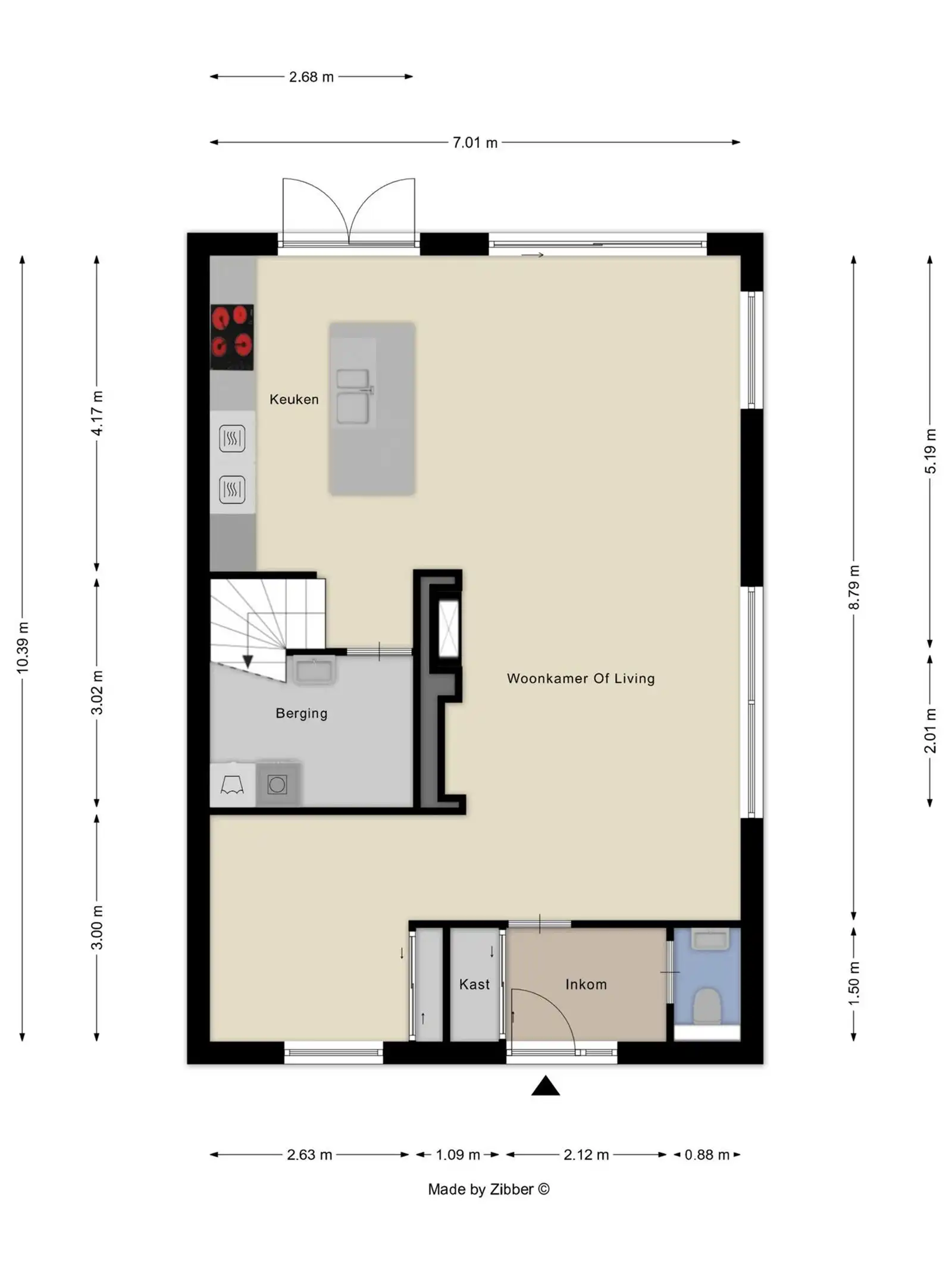 Halfopen bewouwing 5 slaapkamers met tuin  foto 3