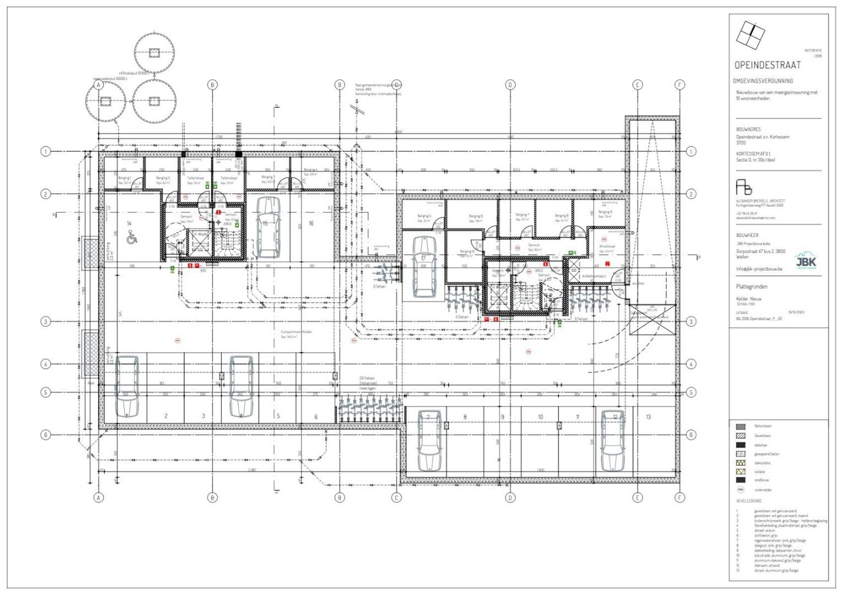 Residentie Van Bellis: Nieuwbouw Benedenwoning met tuin in Kortessem, 3 slaapkamers, Energielabel A, 127 m², bouwjaar 2024, zuidelijke tuinoriëntatie, 1 parkeerplaats en 1 berging inbegrepen foto 4