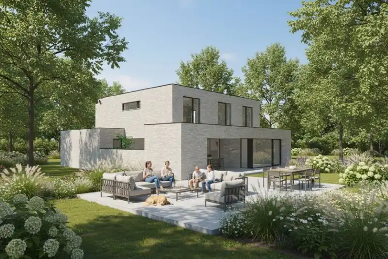 Nieuw te bouwen alleenstaande woning te Waregem. foto 2