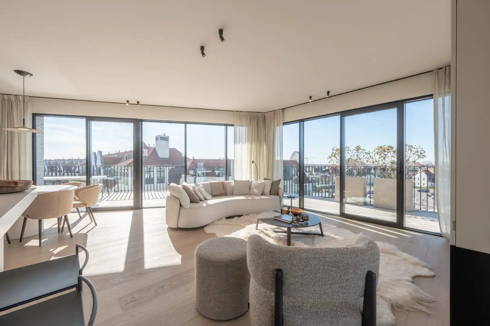 Uitzonderlijk prachtig appartement met luxe afwerking, volledig omringd door terrassen (ca. 100m²) in Duinenwater met open zichten foto 7