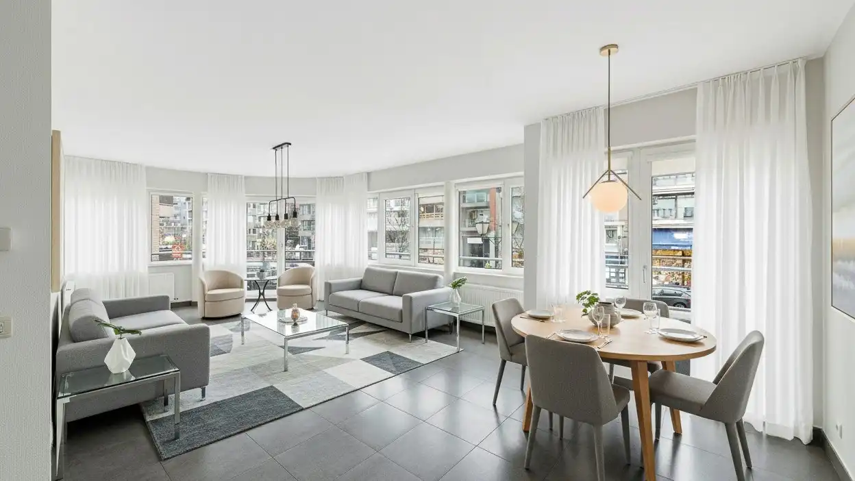 Leuk appartement in centrum Knokke foto {{pictureIndex}}