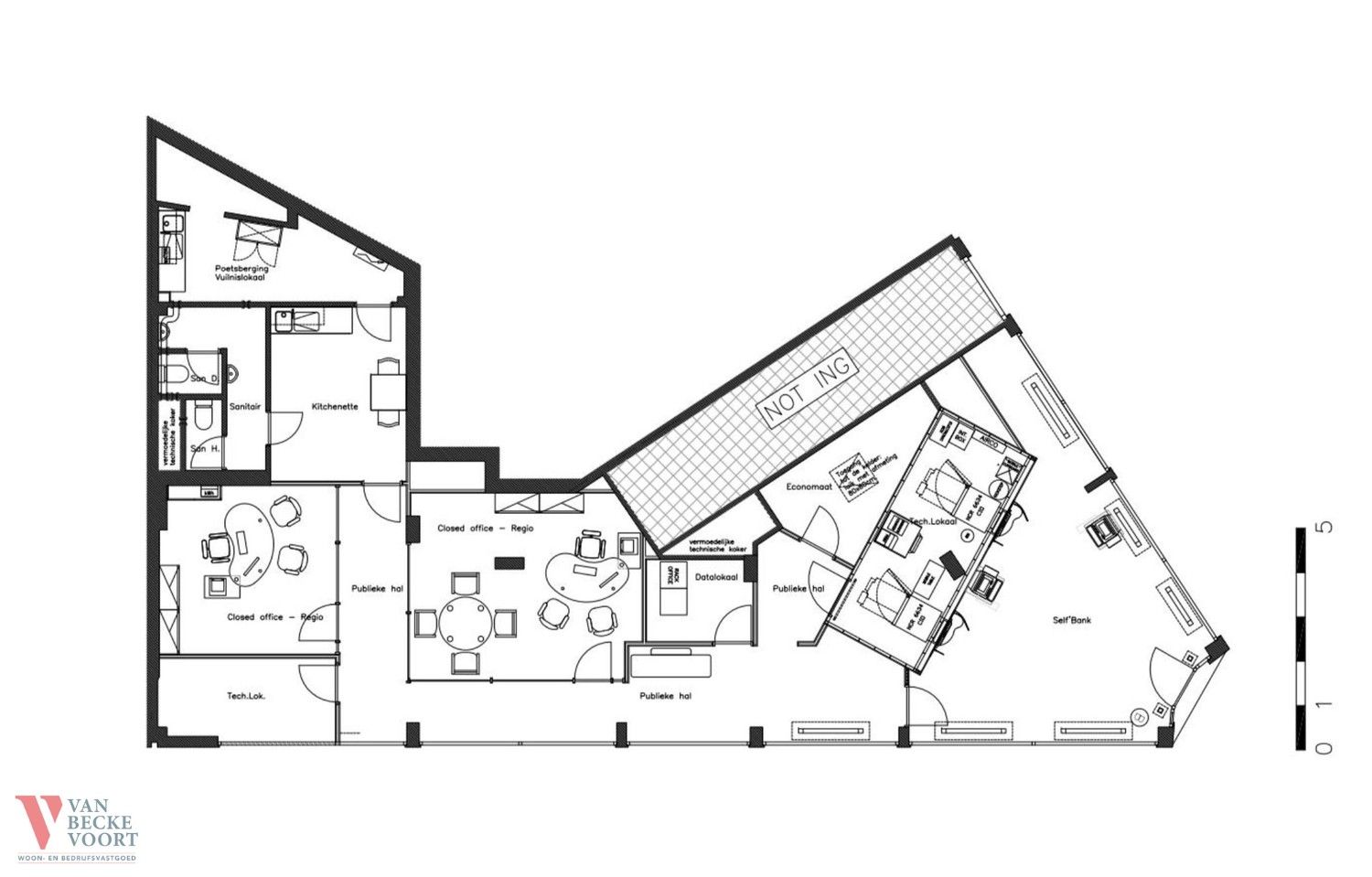 Handelsgelijkvloers op hoekligging 174m² foto 14