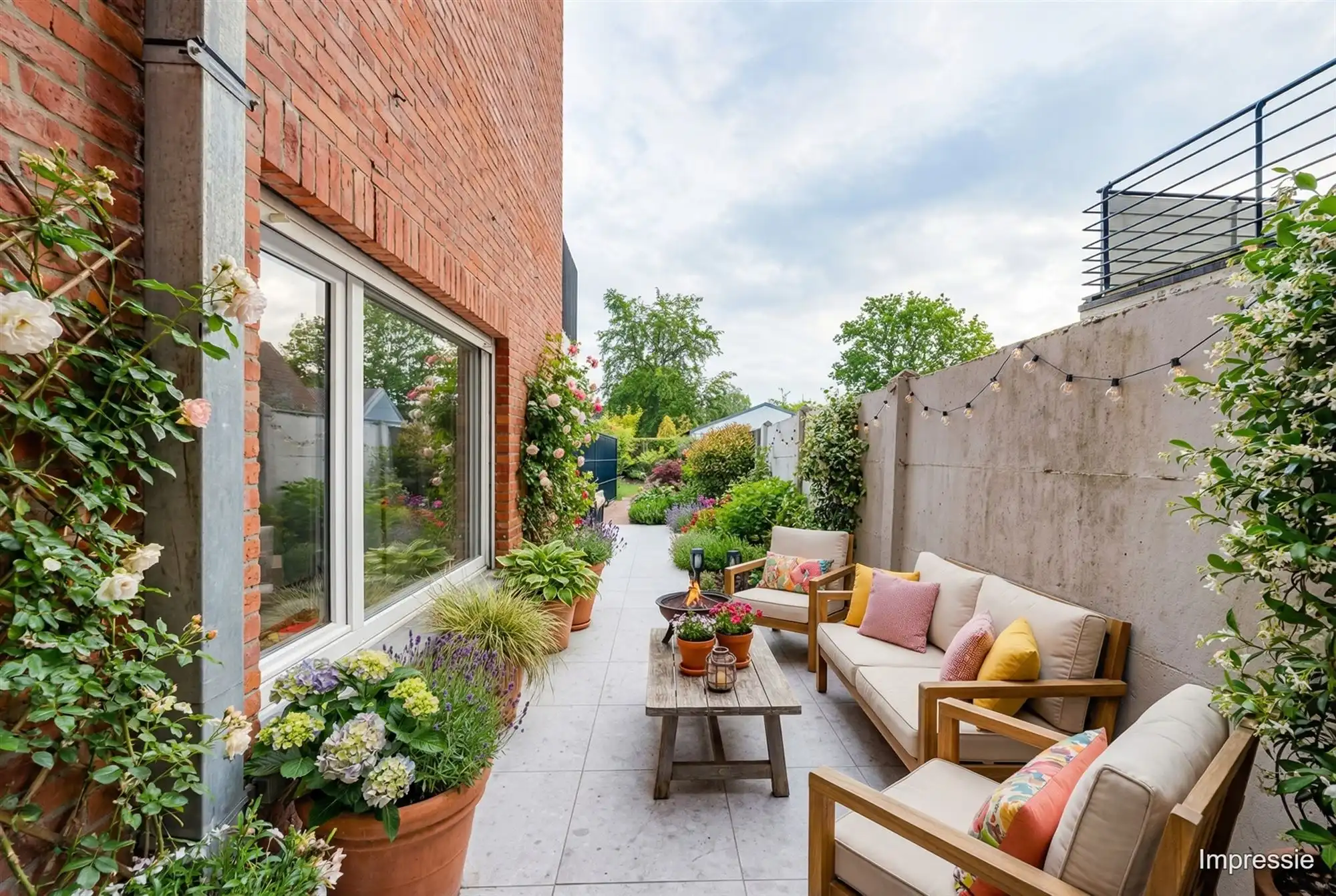 Gelijkvloers instapklaar appartement met tuin foto 11