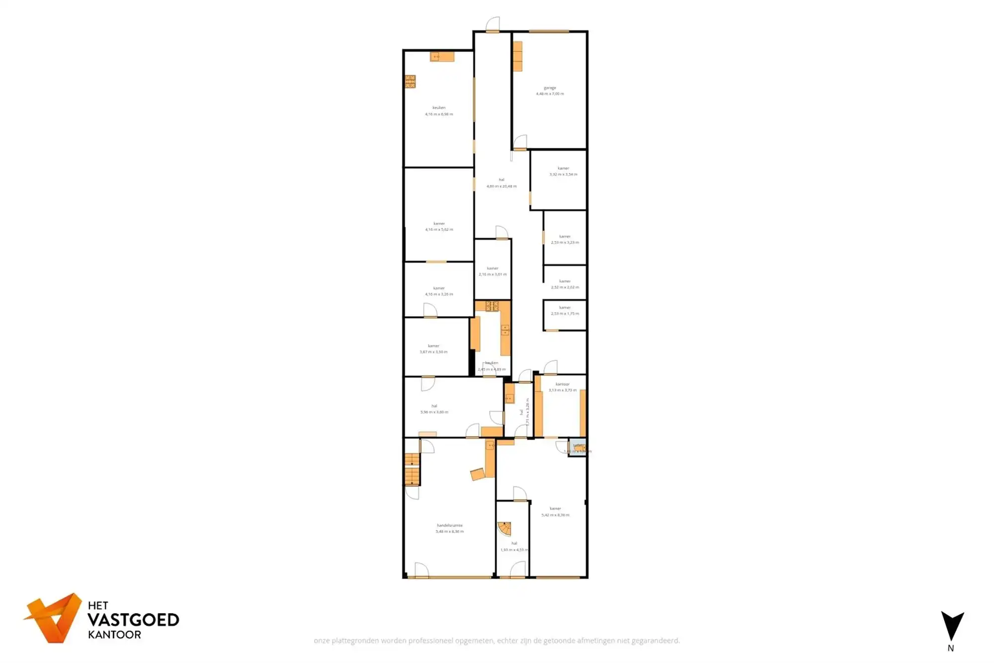 ZEER RUIM PAND (CA 550M2) MET APPARTEMENT 3 SLAAPKAMERS foto 32