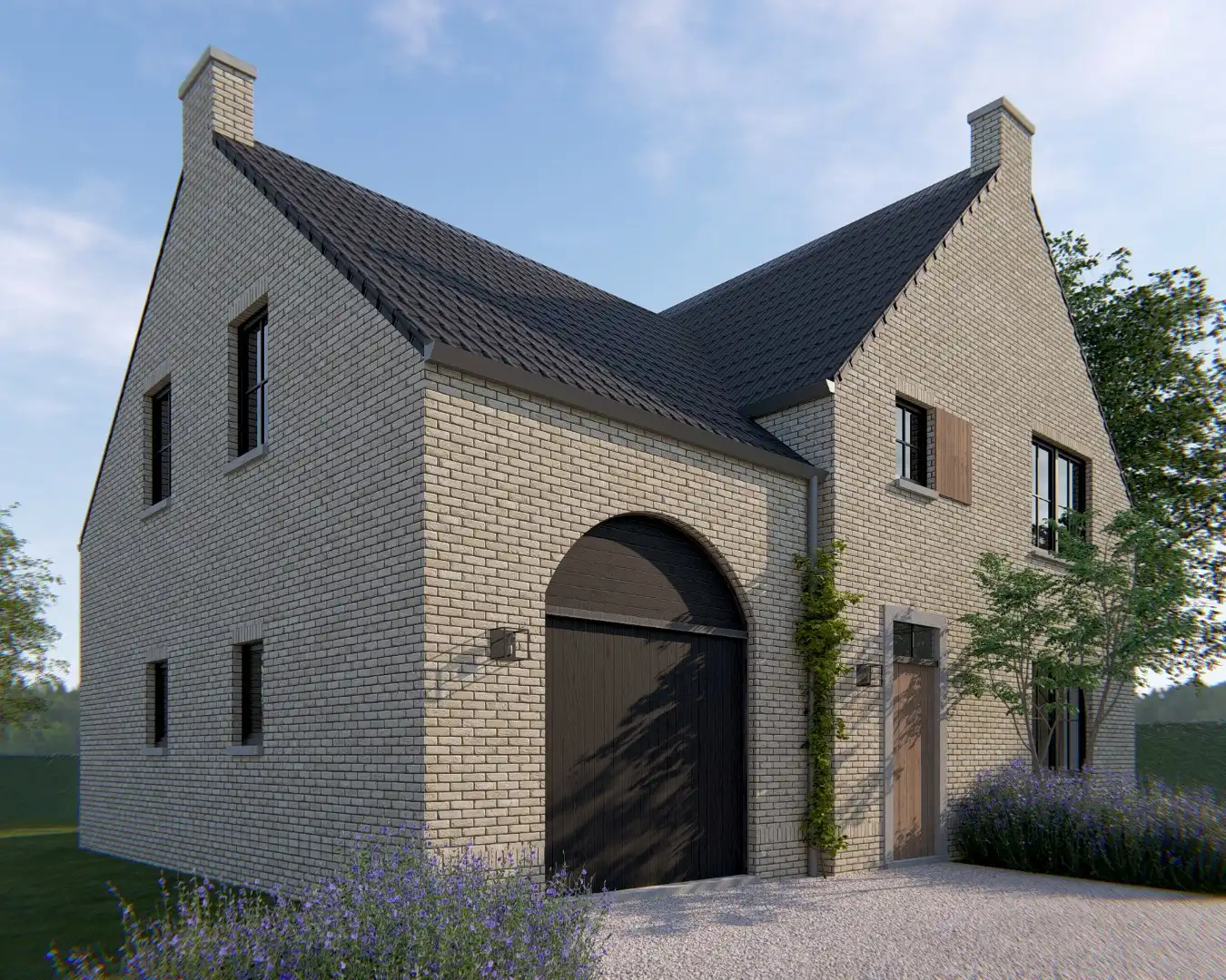Stijlvolle Bijna Energie Neutrale nieuwbouwwoning op een perceel van 8a41ca gelegen op een zeer rustige locatie!  foto 3