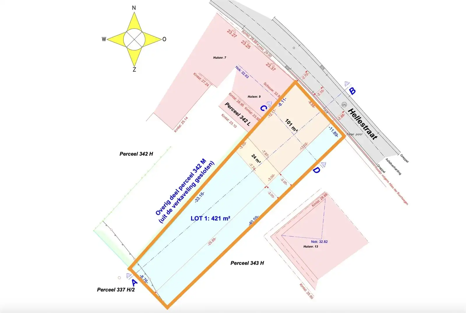 Bouwgrond voor HOB in rustige omgeving Appelterre-Eichem!  foto 2