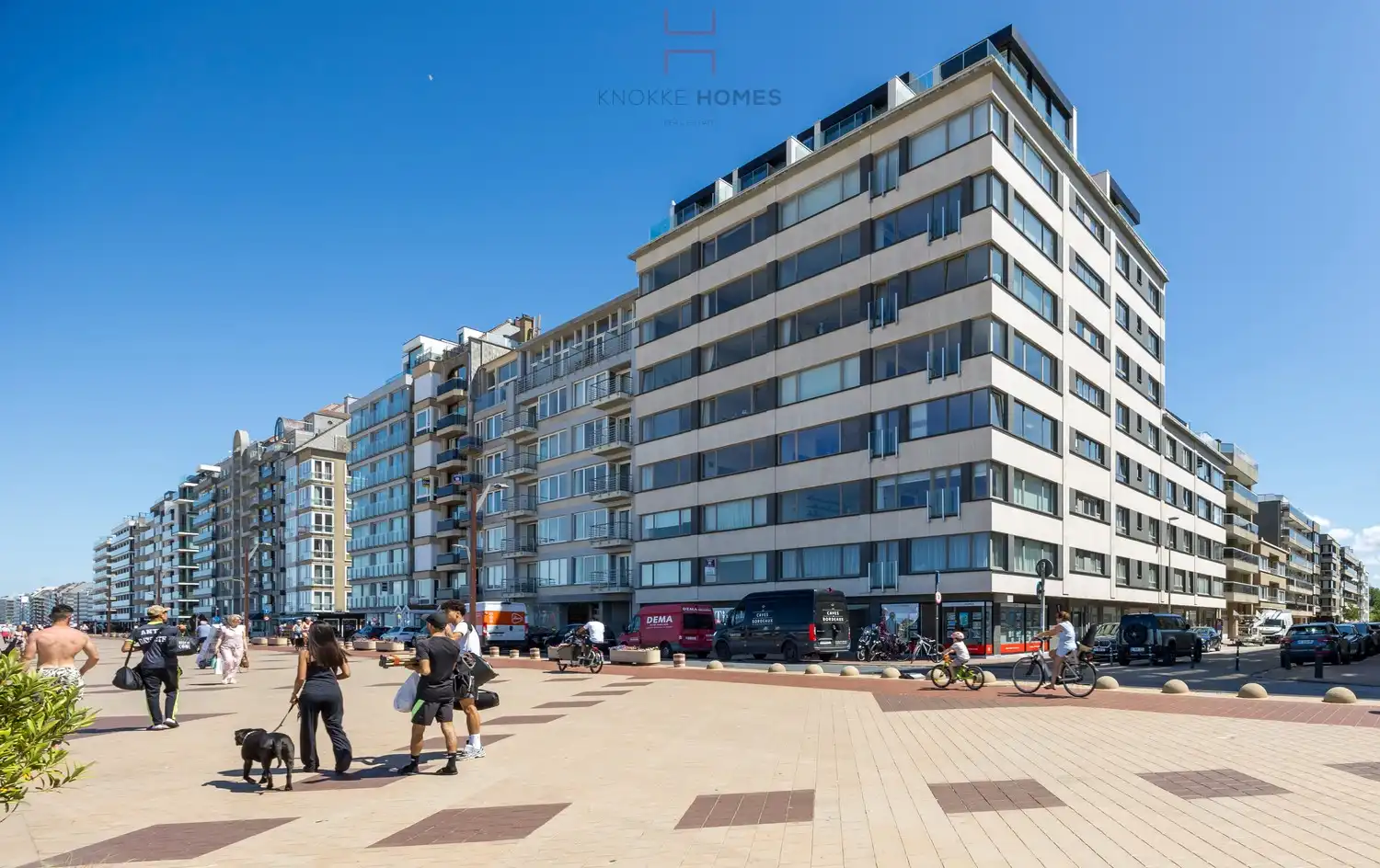 Ruim appartement op de 6de verdieping met prachtig zeezicht ! foto {{pictureIndex}}