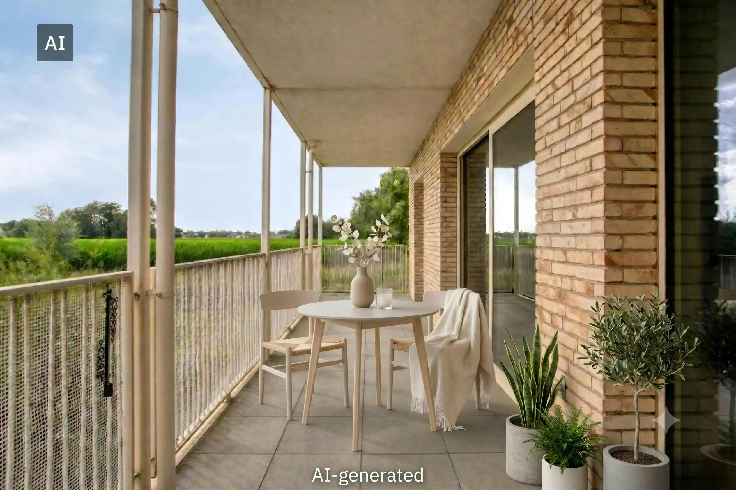 Recent appartement met spectaculair zicht te koop in Eke foto 9