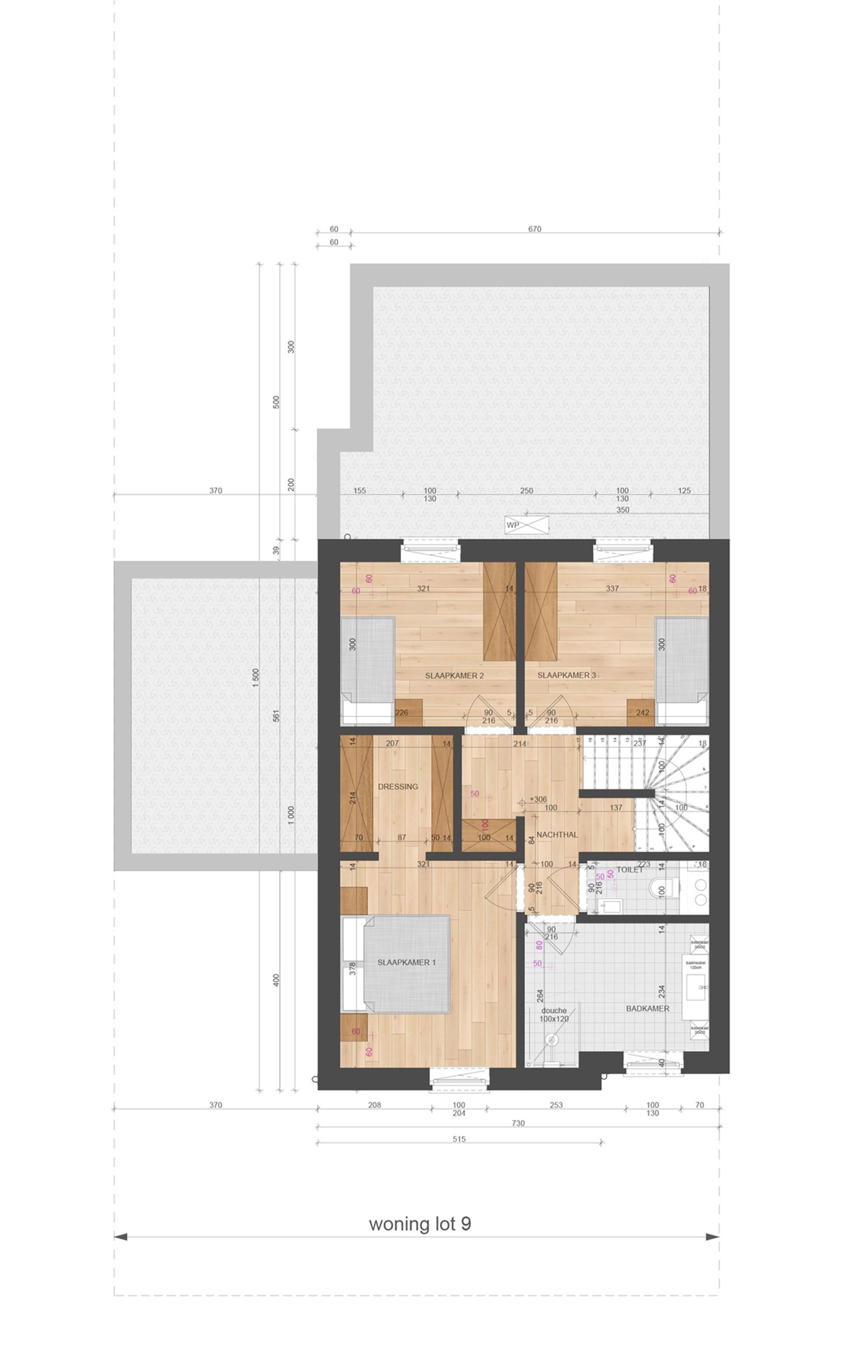 NIEUWBOUWWONING MET 3 SLAAPKAMERS UITERST CENTRAAL DOCH RUSTIG GELEGEN TE ZONHOVEN foto 14
