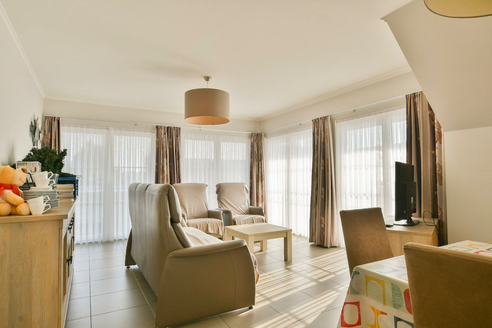 Duplex appartement te huur in Westkerke met garage  foto {{pictureIndex}}
