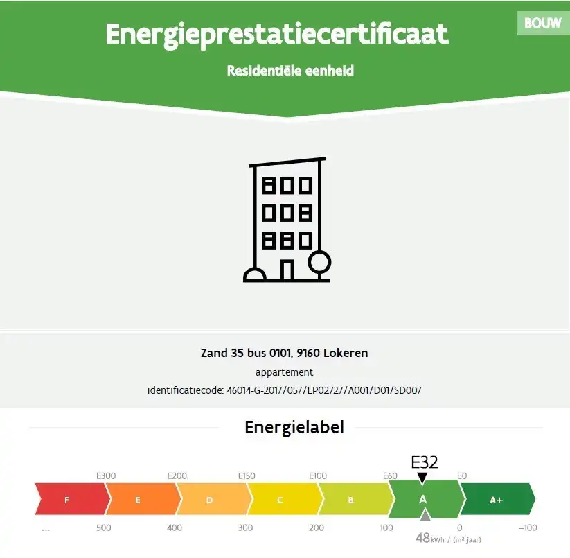 Energiezuinig nieuwbouwappartement met twee slaapkamers in Lokeren foto 22