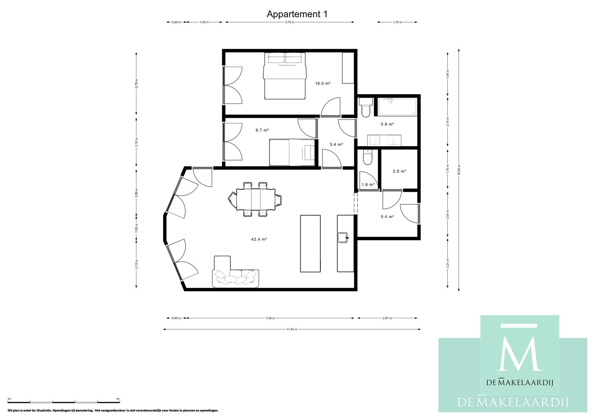 Nieuwbouw appartement (Bijne Energie Neutraal) op een toplocatie in Mechelen foto 21