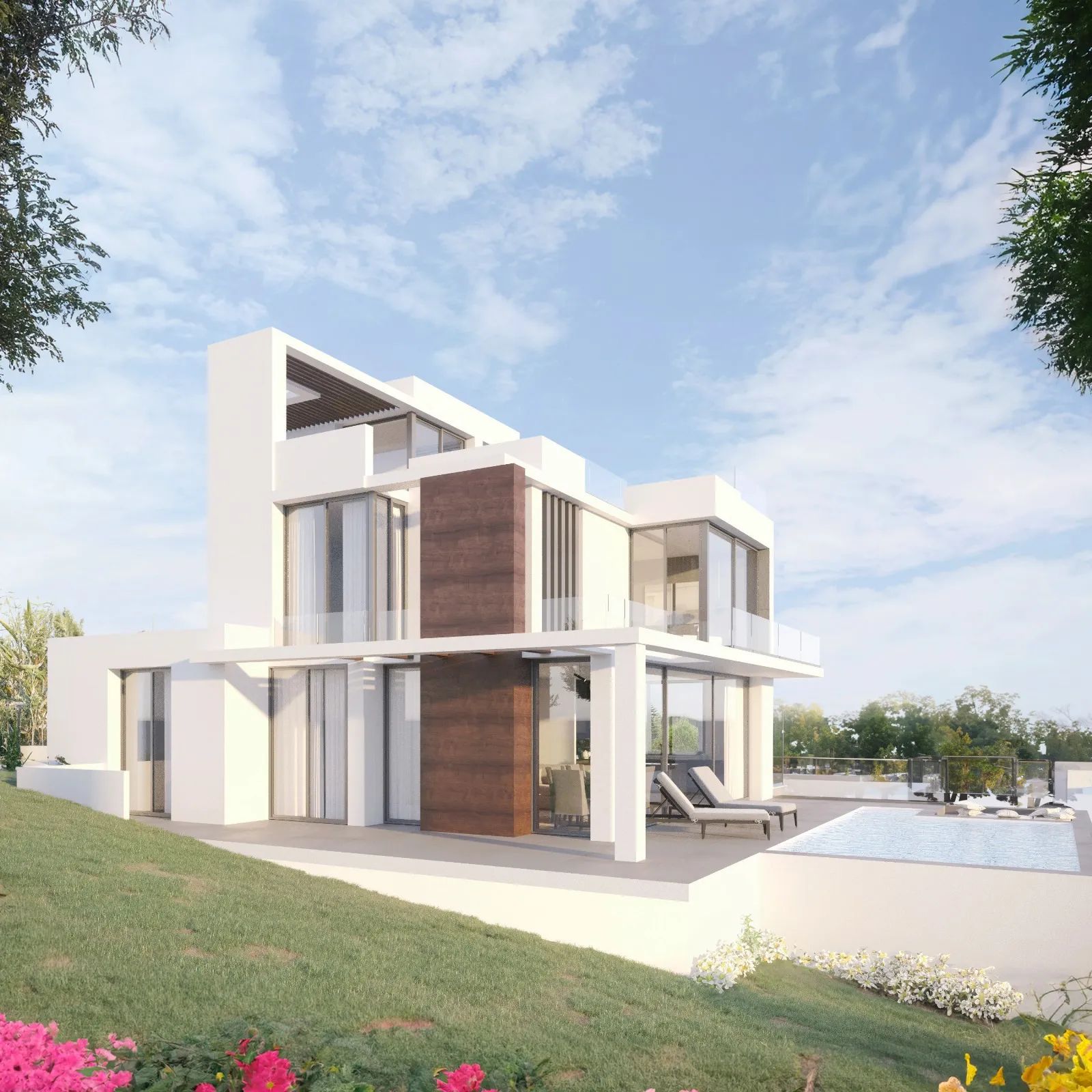 Exclusieve luxe villa met panoramisch uitzicht en ongeëvenaard design foto 5