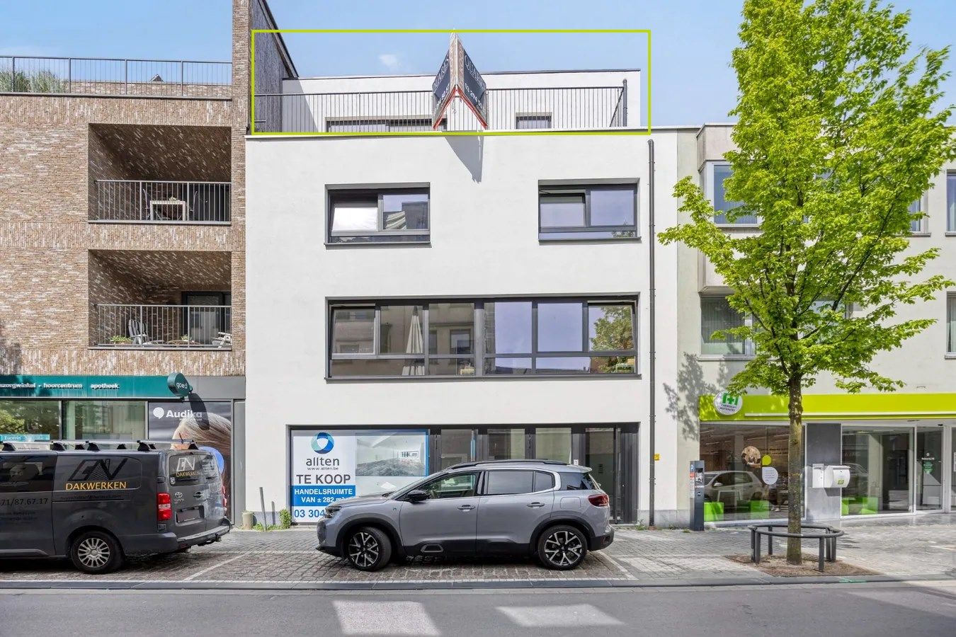 Prachtig nieuwbouwappartement met 2 slpks in het centrum van Mol !  foto {{pictureIndex}}