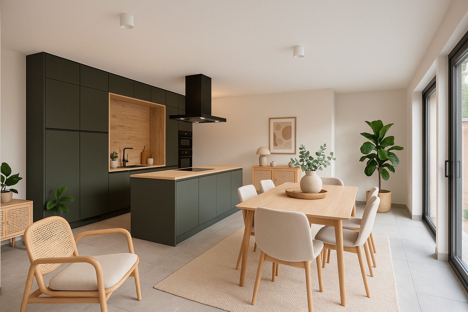 NIEUWBOUWWONING - 3 SLPKS - 6% BTW - RUSTIG GELEGEN - E-PEIL <15! foto 2