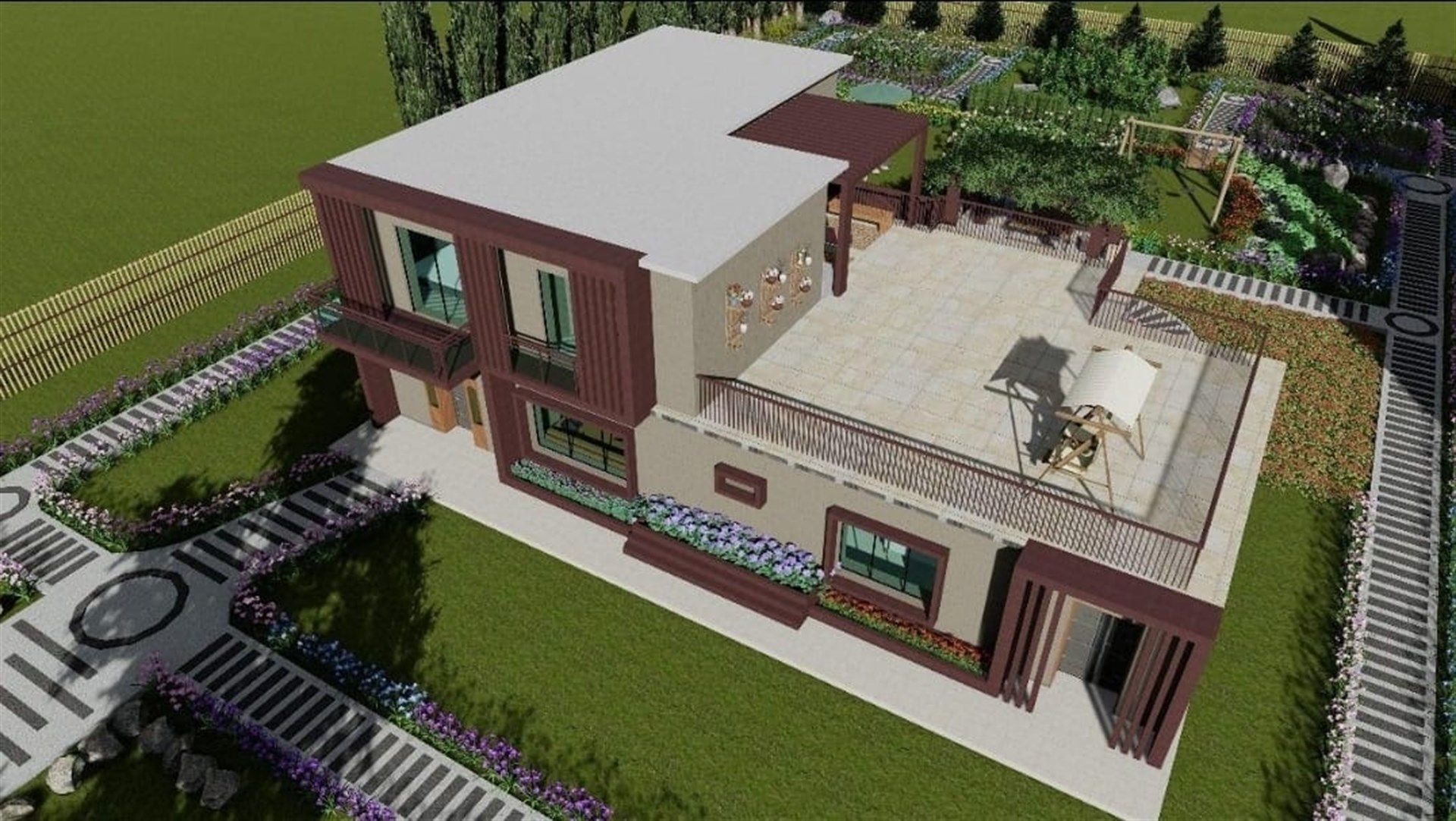 Hoofdfoto van de publicatie: Op te richten woning te Vlierzele