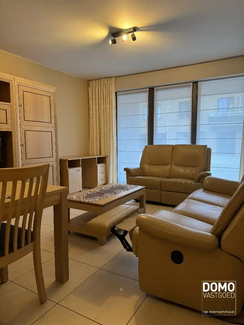 Ruim gemeubeld 2-slaapkamer appartement met terras op benedenverdieping in Halen foto 4