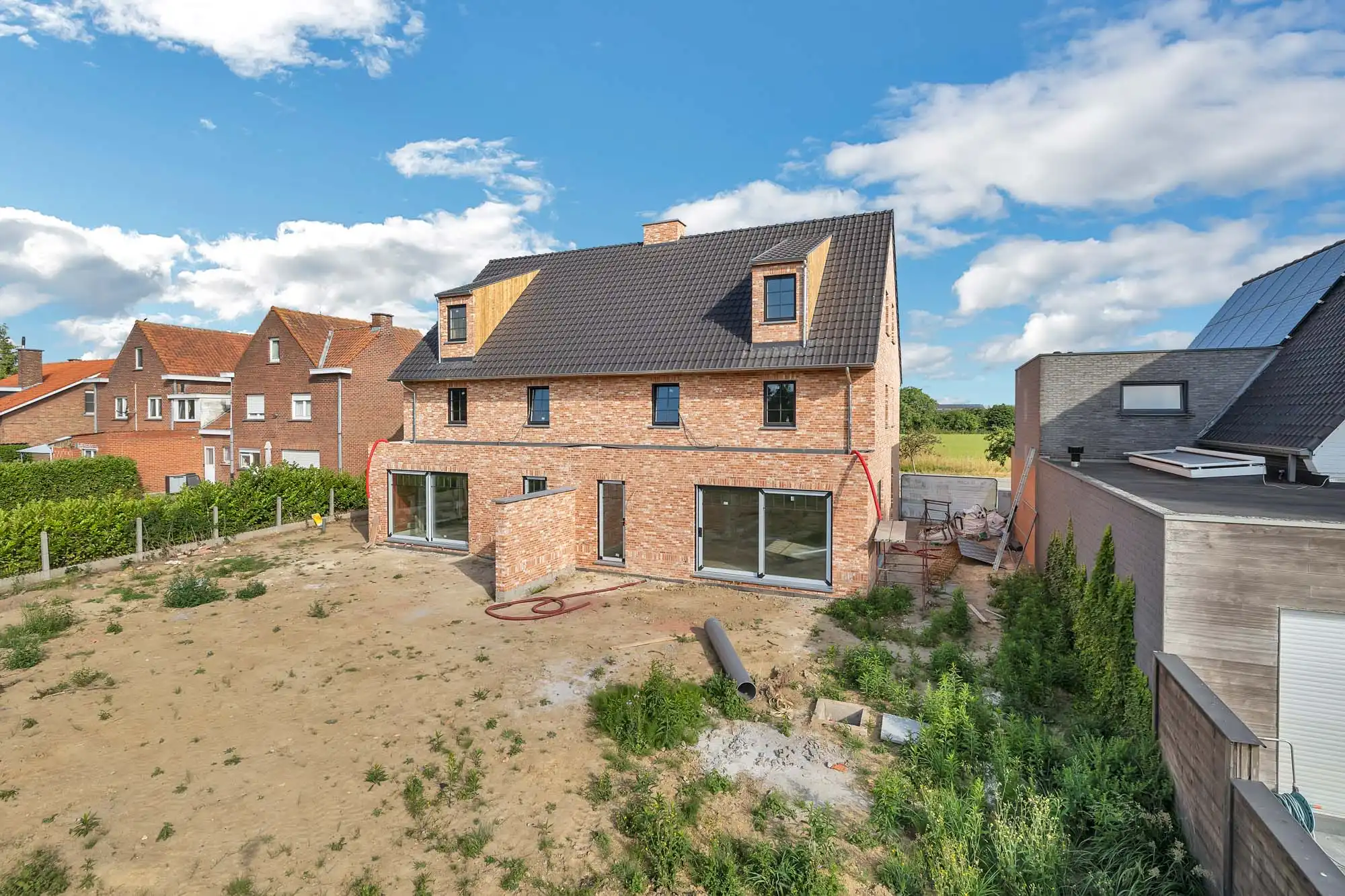 Landelijk wonen in moderne halfopen nieuwbouw in afwerking foto 9