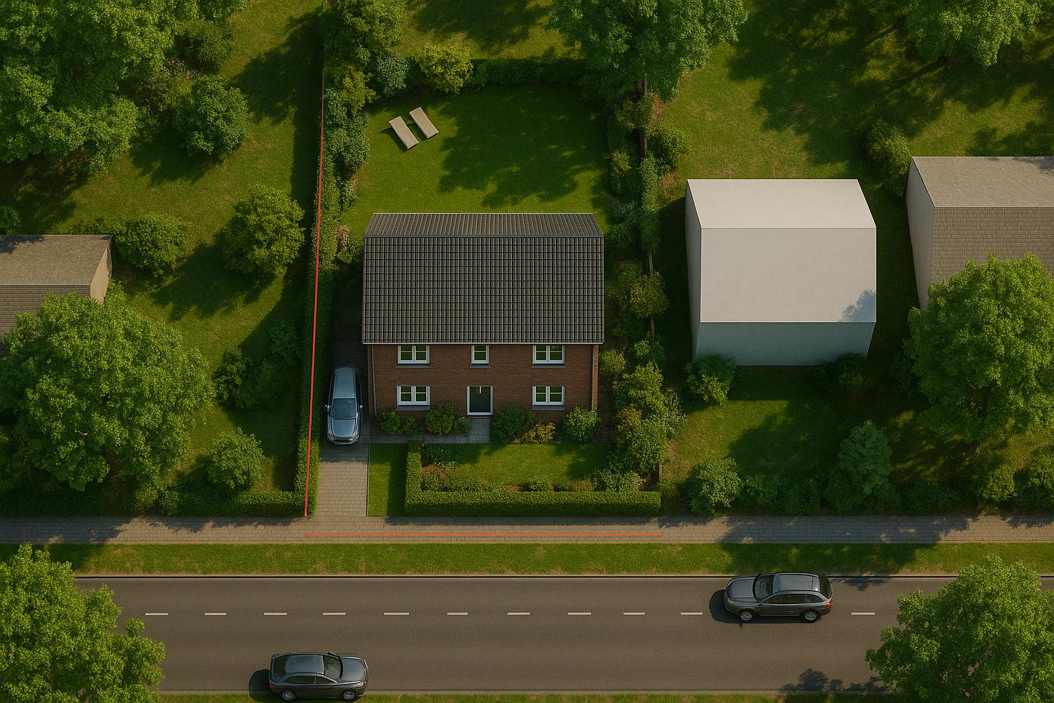 Mooie bouwgrond voor open bebouwing te Blaasveld foto 8