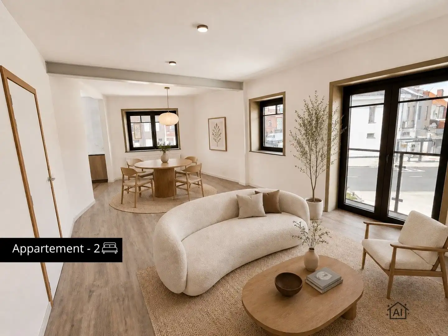 Residentie "De Samenkomst" - 2 appartementen - kant en klare investering - Pius X foto 6
