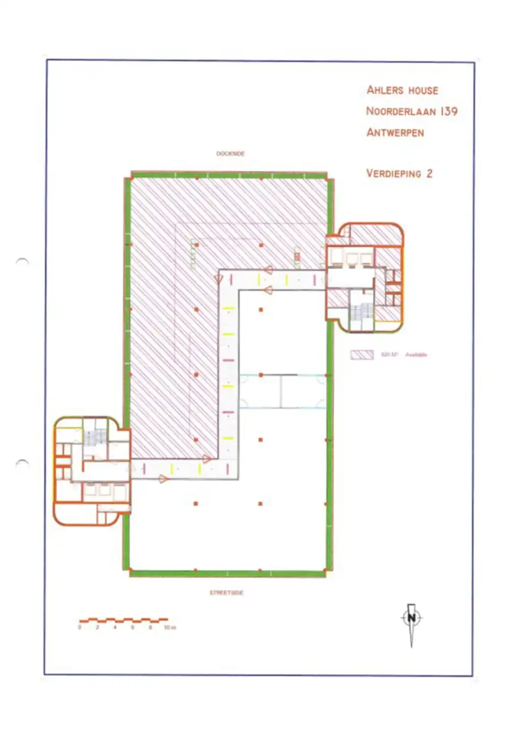 Antwerpen: Kantoren en werkplekken te huur in Ahlers Building. foto 15