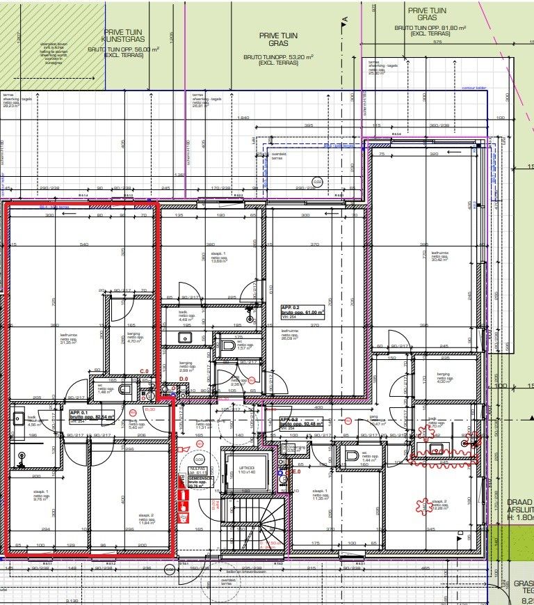 Gelijkvloers appartement met tuin en autostaanplaats op gunstige locatie! foto 8