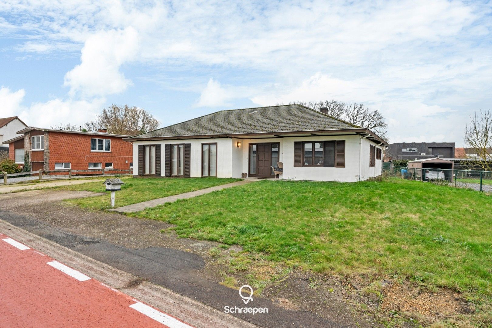 Gelijkvloerse woning op zuidoostelijk perceel van 10,5 are én straatbreedte van maar liefst 30 meter! foto 29