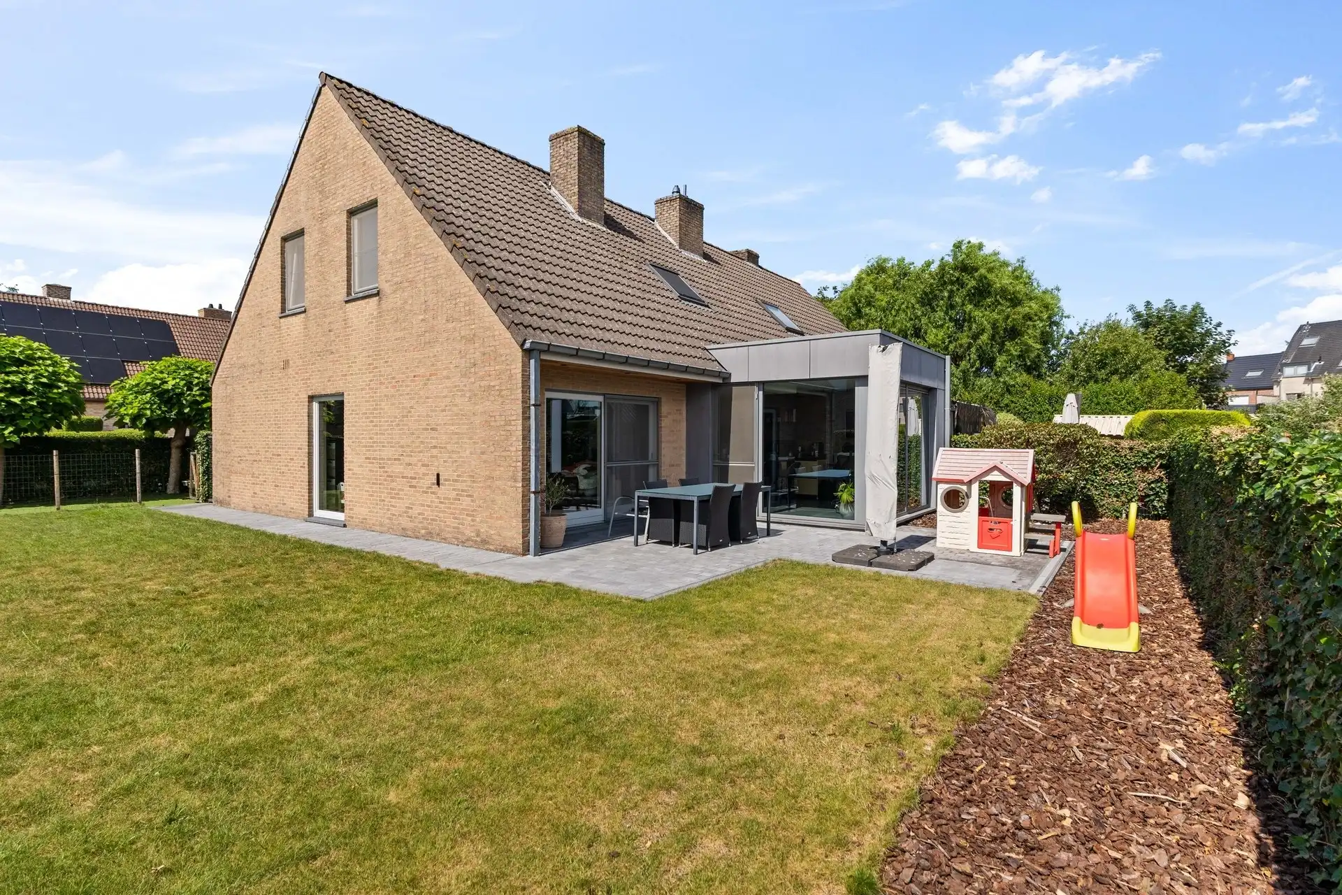 Instapklare halfopen bebouwing, met zuid-west gerichte tuin op rustige ligging te Berlare foto 13