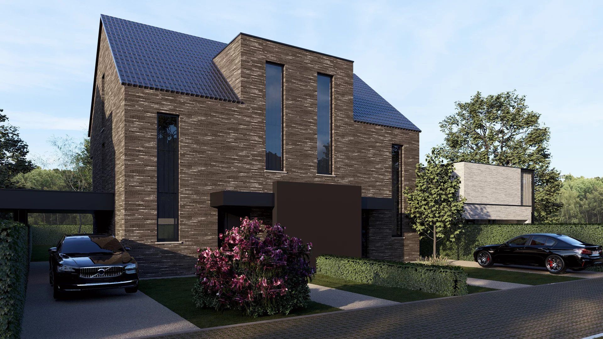 LOT 5 – MODERNE ENERGIEZUINIGE NIEUWBOUWWONING VAN 217 M² MET 3 SLPK’S EN ZOLDER IN BEGIJNENDIJK foto 3