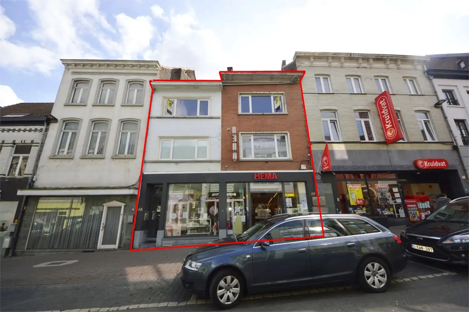 INVESTERINGSEIGENDOM VERHUURD AAN HEMA + VERNIEUWDE DUPLEX foto {{pictureIndex}}