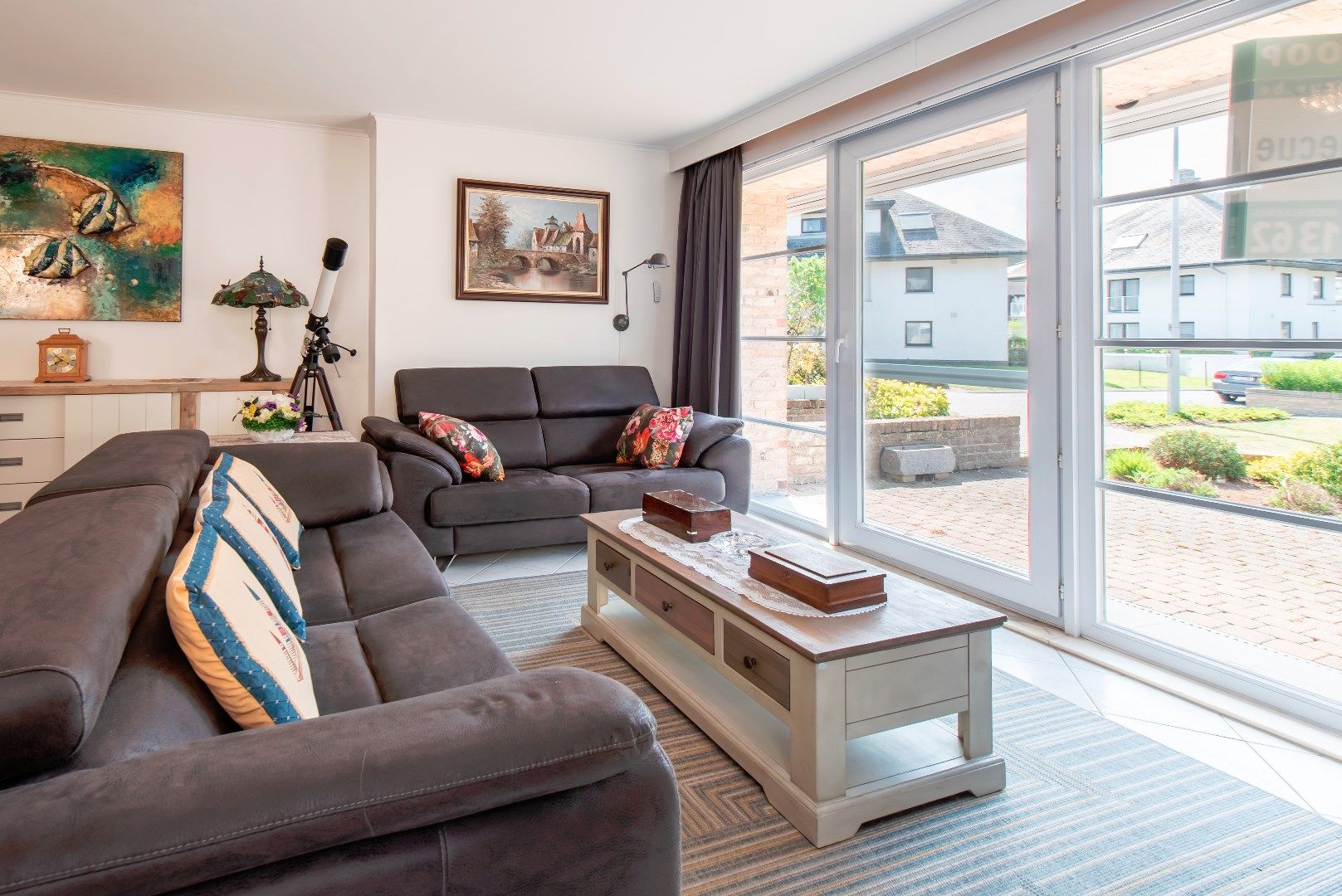 Verzorgd 2 slaapkamerappartement met zonneterras en tuin in rustige, groene omgeving foto 12
