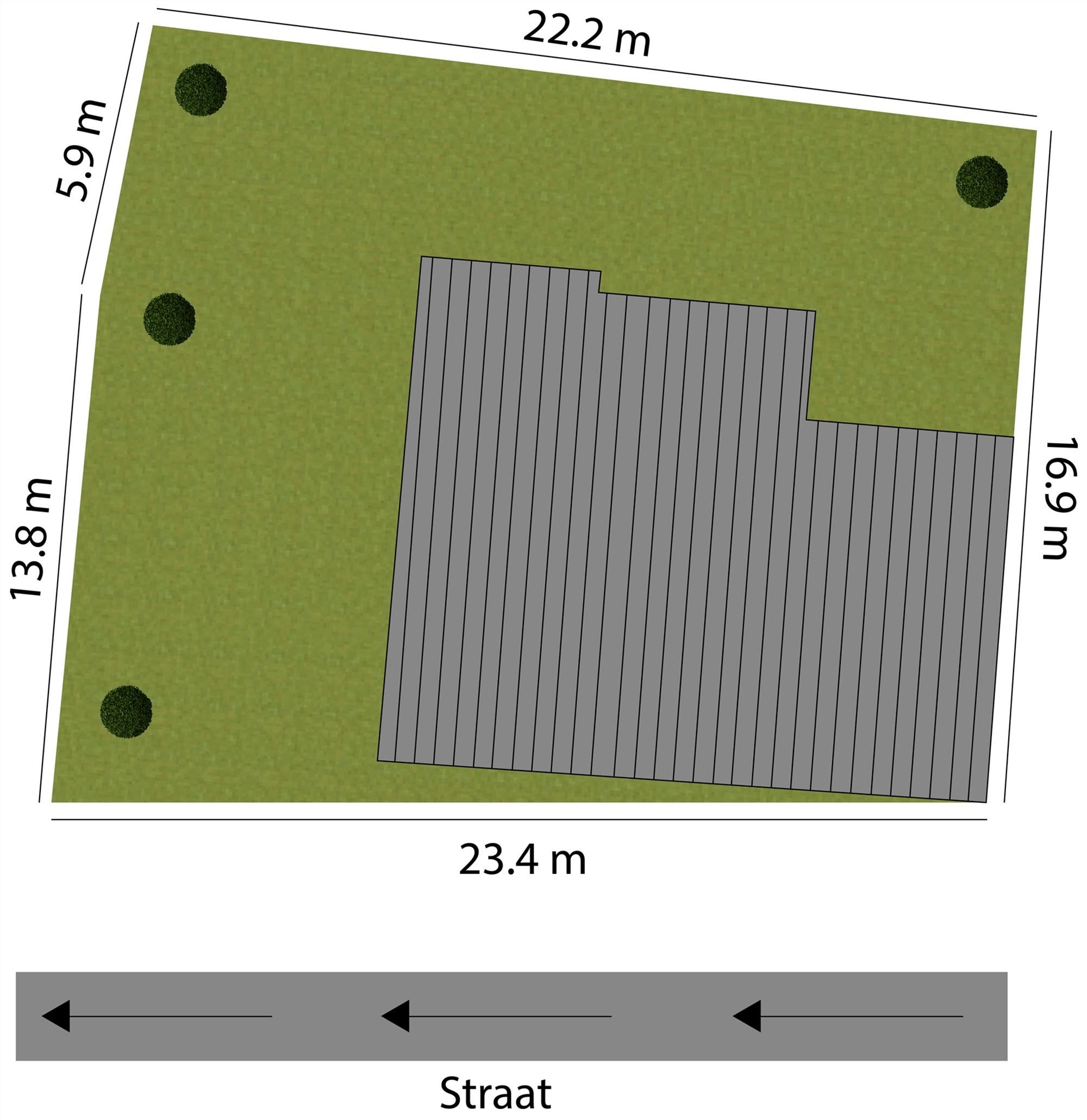 PROJECTGROND VOOR 2 WONINGEN IN GENENBOS LUMMEN foto 10