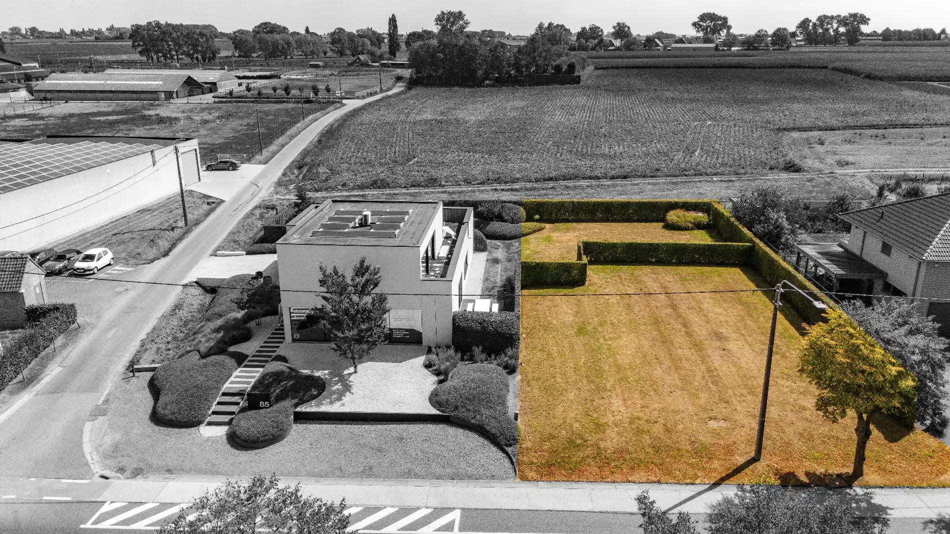 BOUWGROND VAN 771 m² - TOPLIGGING, GEEN BOUWVERPLICHTING  foto 2