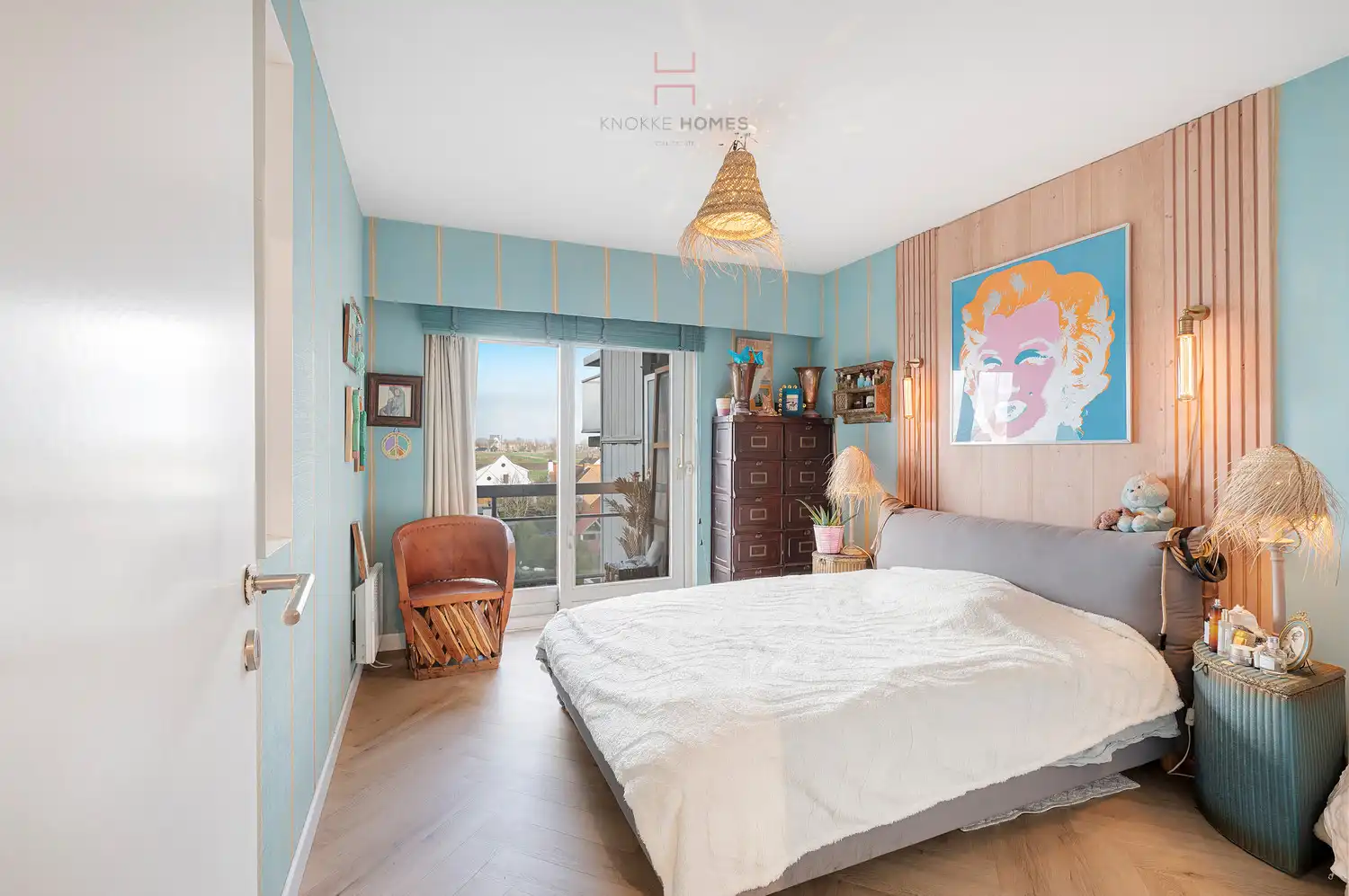 Instapklaar vernieuwd vakantie-appartement met Zuidgericht terras en open zicht in Duinbergen foto 5